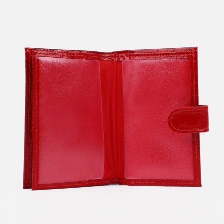 Cover for autoDocations and passports on the button, department for bills, red color-2