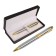 Gift handle, ball "style" in the leatherette case, rotary, silver-golden body
