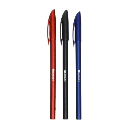Ballic handle 0.7 mm, metallic, blue ink-8