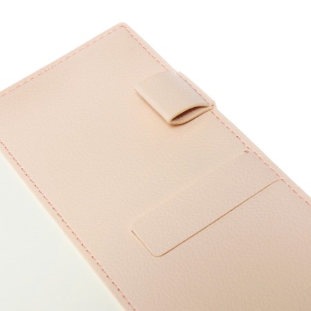 Organizer, A5, 128 sheets, a cage, the cover of the leatherette, with a side bookmark, "business", beige-8
