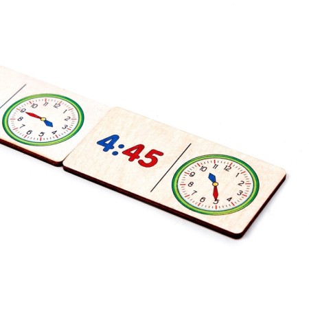 Domino, great logical "What time is it?"-3