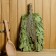 A broom for a bath oak with wormwood, in individual packaging