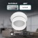 Lamp Built -in era DK 93, IP20, 12W, 71x60 mm, white color