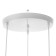 Bayerlux lamp "Barney" 3he27 40w yellow white green 35x35x30-130cm