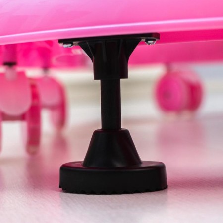 Walks "Smile", 8 Silik. wheels, removable panel, muses, light, toys, pink-7
