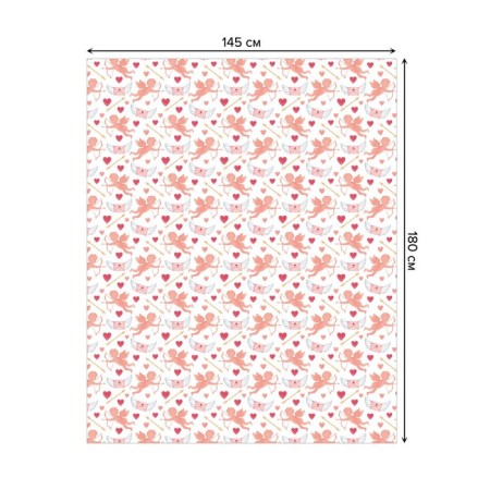 Tables on the table "Cupid", rectangular, oxford, size 145x180 cm-1