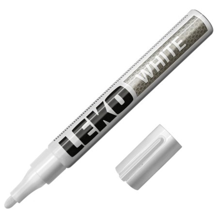 Building Marker Lekon 11904, Nitroemal, White, 3 - 4 mm