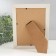 Photo frame plastic 13x18 cm "Rombs. Texture of wood" gray 21.5x16.5 cm