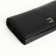 Women's wallet on magnets, black color