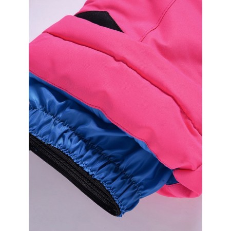 Ski pants for girls, height 110 cm, pink color-6