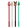 Gel Helly Helmer, Mix, Santa Claus/Christmas tree/Deer/Snowman