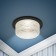 Lamp built -in era DK109, IP20, 12W, 80x45 mm, black/transparent color