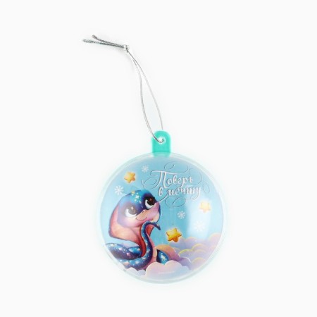 Christmas tree "Believe me in a dream", 6 cm-1