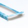 Gift box for tiles of chocolate with the Snowflake window, 17.1 x 8 x 1.4 cm
