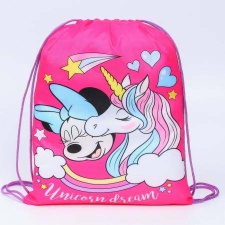 A bag for shoes 420 x 350 mm, Minnie Mouse "Unicorn" (soft polyester, density 210d)-4