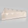 White cookie box, triangular 18 x 18 x 4 cm