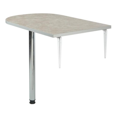 Bar countertop with a support, 1000x580x820 mm, Malaga-1
