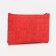 Women's wallet with lightning, red color
