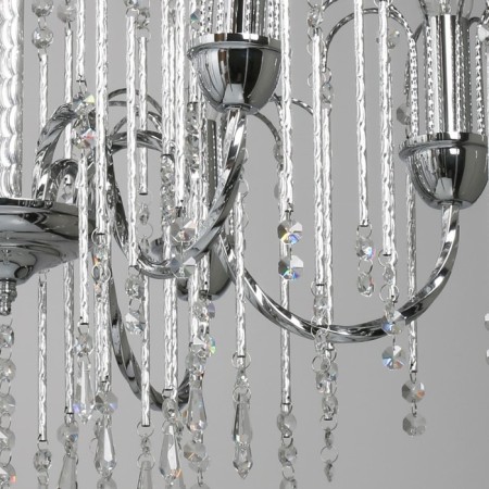 Luer "Diana", size 70x139x70 cm, 240W 6xe14-8