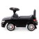 Supercar roller skate car No. 6 with a sound signal, black color
