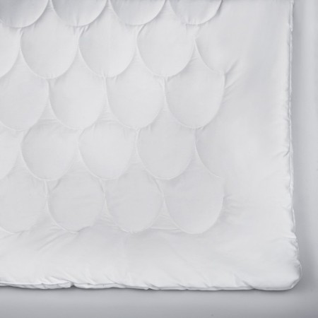 The blanket "Soft", size 170 x 205 cm, white color-3