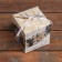 Folding box "Snow Tale" 10 x 10 x 10 cm