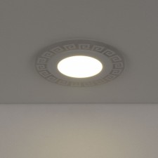 LED LED DSS002, 7 W, 4200K, LED, white color, D = 110mm