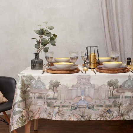 Set of table "Ethel" Garden, tablecloth 180x150 +/- 3cm, napkins 8 pcs