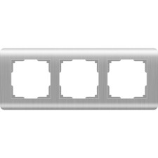 Frame for 3 posts WL12-FRAME-03, silver color