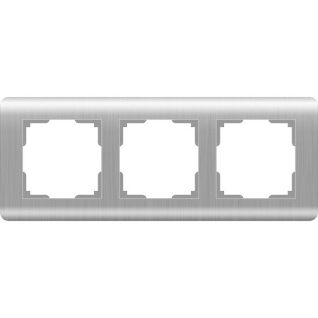 Frame for 3 posts WL12-FRAME-03, silver color