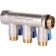 Collector Stout SMB 6211 341203, 1/2 ", 3 exits, with ball valves 3/4", blue pens
