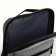 A backpack for a laptop made of textiles on a zipper, an outer pocket, color gray