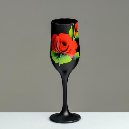 Set of glasses for champagne "Zhostovo" 6 pcs, 180 ml-1