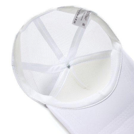 Baseball cap, white color, size 56-58-3