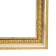 Frame for paintings (mirrors) 40 x 50 x 4.5 cm, plastic, calotta, gold
