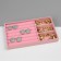Steam for decorating 3 cells and 7 strips for rings, phlock, 21 × 12.3 × 2.5 cm, pink color