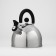 A stainless steel kettle with a whistle, 1.8 liters, induction