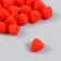 Decor for creativity PVC "Strawberry Berry" set 20 pcs 1x1x0.6 cm