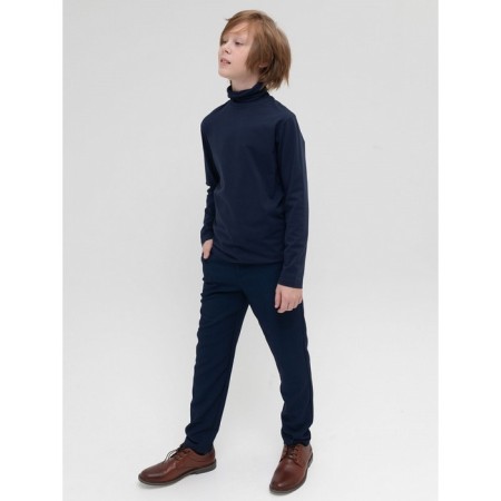 Turtleneck for the boy Pelican, height 158 ​​cm, blue color-5