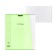 Notebook 96 sheets Erichkrause Coverpro Neon "Classic", plastic cover, OFSET BOLK, 100%whiteness, Green