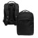 School backpack, 39 x 26 x 19 cm, Grizzly, ergonomic back, laptop department, black