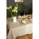 The tablecloth "Ethel" 110x165 cm, col. Coffee, 100% cotton, 163 g/m2