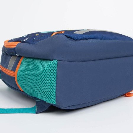 Baby backpack on lightning, blue color-2