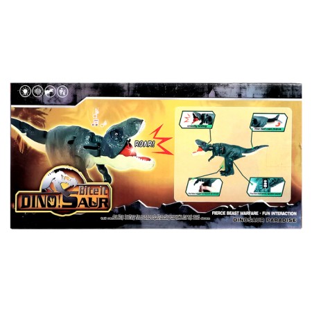Tyrannosaurus manipulator, light and sound effects-7