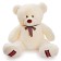 Soft toy "Bear Amur", 120 cm, milk color