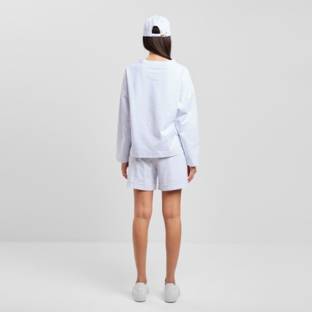 Women's costume (sweatshirt and shorts) Mist, p. 40-42, white-2
