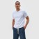Men's T-shirt Minaku Regular Fit: White color, rr 42