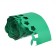 Border tape, 0.15 × 9 m, thickness 1.2 mm, plastic, curly, green, Greengo