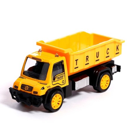 Set of metal machines "Construction", inertia, 3 pieces-1