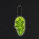 The reflective element "Monkey", bilateral, 3.2 × 6.1 cm, color mix